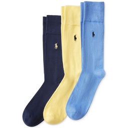 Mens 3-Pk. Supersoft Dress Socks