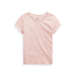 Toddler and Little Girls Cotton Jersey Short Sleeve T-shirt