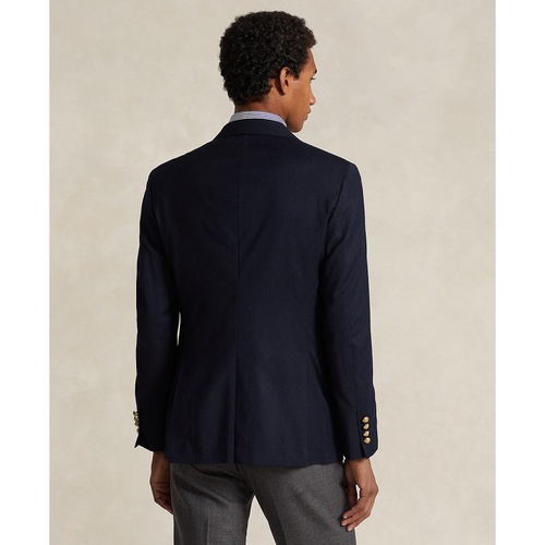  Mens Polo Modern Wool-Blend Gabardine Blazer