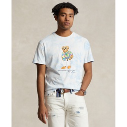 Mens Classic-Fit Polo Bear Tie-Dye T-Shirt