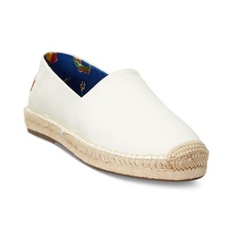 Mens Cevio Washed Canvas Espadrilles