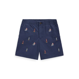 Big Boys Polo Prepster Embroidered Chino Shorts