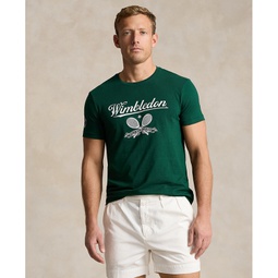 Mens Wimbledon Custom Slim Fit T-Shirt