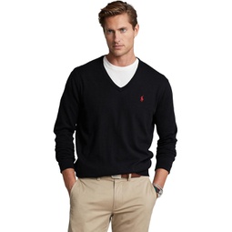 Mens Polo Ralph Lauren Cotton V-Neck Sweater