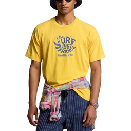 Mens Polo Ralph Lauren Vintage Fit Jersey Graphic T-Shirt