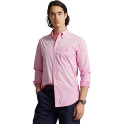 Mens Polo Ralph Lauren Classic Fit Washed Poplin Shirt