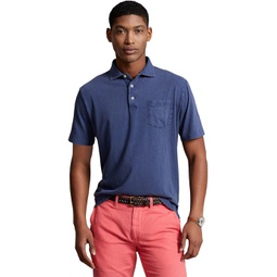 Mens Polo Ralph Lauren Classic Fit Cotton-Linen Polo Shirt