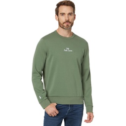 Mens Polo Ralph Lauren Embroidered-Logo Double-Knit Sweatshirt