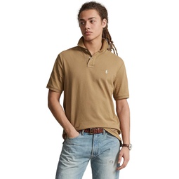 Mens Polo Ralph Lauren Custom Slim Fit Mesh Polo Shirt