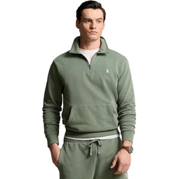 Mens Polo Ralph Lauren Loopback Fleece Quarter-Zip Sweatshirt