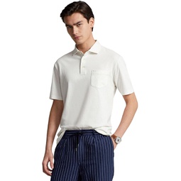 Mens Polo Ralph Lauren Classic Fit Cotton-Linen Polo Shirt