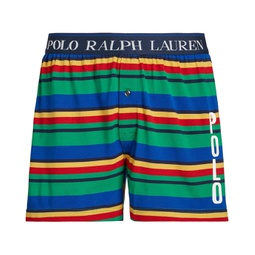 Mens Polo Ralph Lauren Cotton Modal Exposed Waistband Knit Boxer