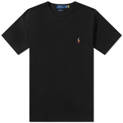 Polo Ralph Lauren Cotton Custom T-Shirt Polo Black