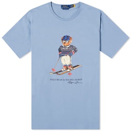 Polo Ralph Lauren Ski Bear T-Shirt Channel Blue