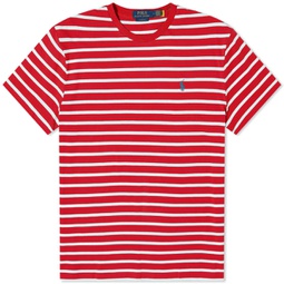 Polo Ralph Lauren Stripe T-Shirt Red & White