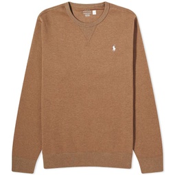 Polo Ralph Lauren Double Knit Crew Sweat Cedar Heather