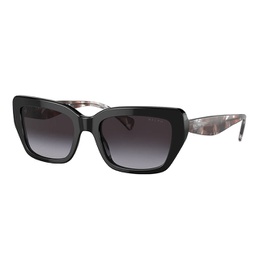 ra 5292 50018g 53mm womens rectangle sunglasses