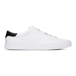 White & Black Jermain II Sneakers 241213M237000