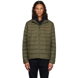 Green The Packable Jacket 232213M180014
