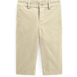 Polo Ralph Lauren Kids Slim Fit Cotton Chino Pants (Infant)