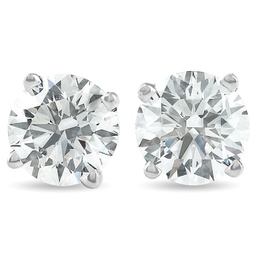 platinum 1 1/2ct lab grown diamond studs