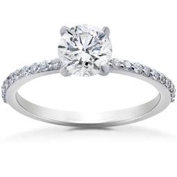 3/4 ct lab created diamond sophia engagement ring 14k white gold