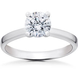 1 ct lab created eco friendly diamond angelica engagement ring 14k white gold
