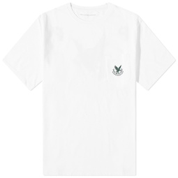 Pop Trading Company x Gleneagles by END. Logo Pocket T-Shirt White