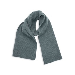 Ribbed Cashmere Scarf
