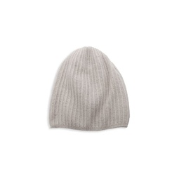 Ribbed Cashmere Slouch Hat