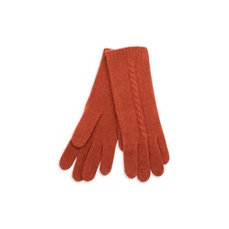 Cable Knit Cashmere Gloves