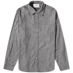 Portuguese Flannel Teca Flannel Shirt Light Grey