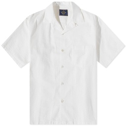 Portuguese Flannel Atlantico Seersucker Vacation Shirt White
