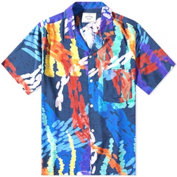 Portuguese Flannel Coral Reef Vacation Shirt Blue & Multi