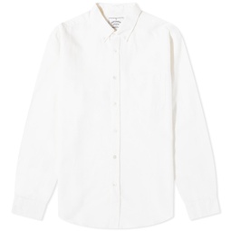 Portuguese Flannel Belavista Button Down Oxford Shirt Off White