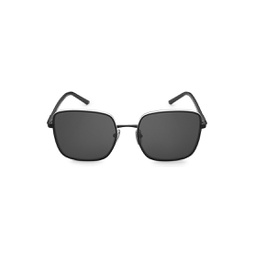 57MM Square Sunglasses