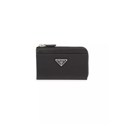 Saffiano Keychain Card Case