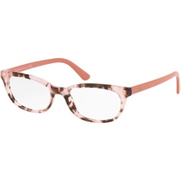Prada PR 13VV Womens Eyeglasses Spotted Pink 53
