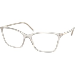 Prada PR 08WV - TWH1O1 Eyeglass Frame OPAL GREY w/DEMO LENS 55mm