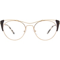 Prada CONCEPTUAL PR58VV Eyeglass Frames 3311O1-51 - Rose PR58VV-3311O1-51