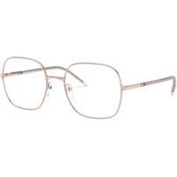 Prada Sunglasses Pink Gold Frame, DEMO LENS Lenses, 54MM