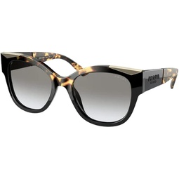 Prada PR02WS Rectangle Sunglasses for Women + BUNDLE with Designer iWear Eyewear Kit