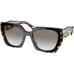 Prada PR15WS CONCEPTUAL Rectangle Sunglasses For Women+ BUNDLE With Designer iWear Eyewear Kit