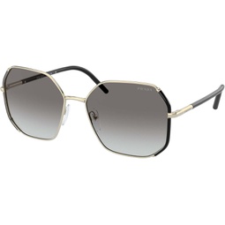 Sunglasses Prada PR 52 WS AAV0A7 Nero + Oro Pallido