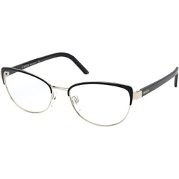 Eyeglasses Prada PR 63 XV AAV1O1 Black/Pale Gold