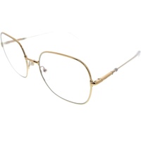 Prada PR 67XS Womens Sunglasses Pale Gold/Clear Blue Light Filter 55