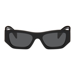 Black Logo Sunglasses 241208F005032