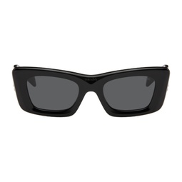 Black Triangle Logo Sunglasses 241208F005014