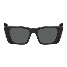 Black Cat-Eye Sunglasses 241208F005012