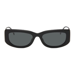 Black Triangle Logo Sunglasses 241208F005009